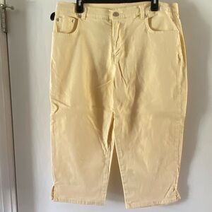 Sonoma Yellow Capris